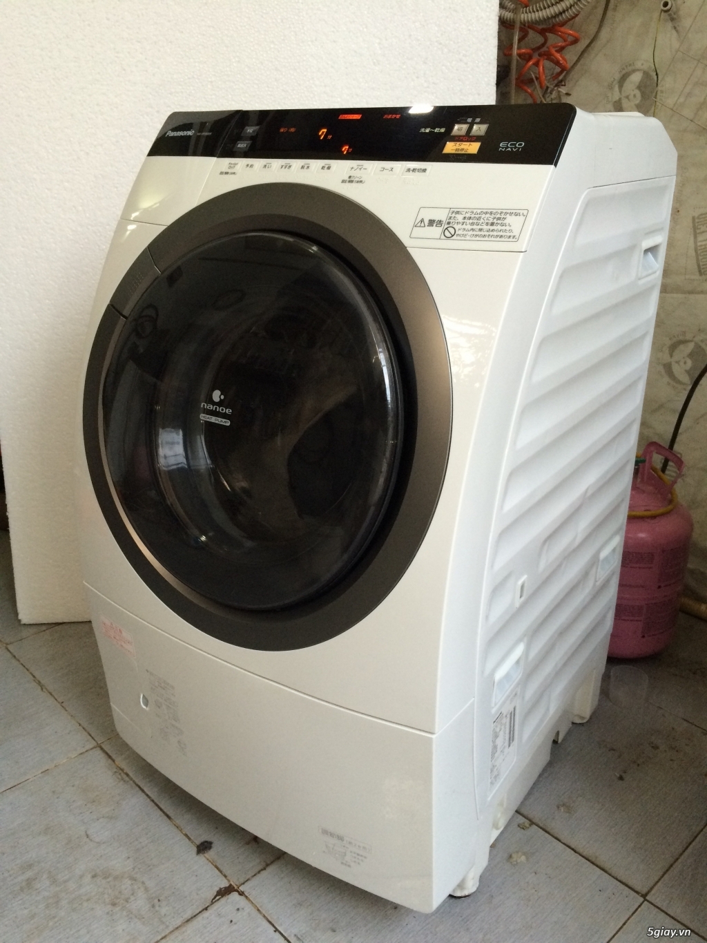 Máy giặt siêu bền lưu kho Nhật Panasonic VR 5600, VR 3600, VR 2200 - 2