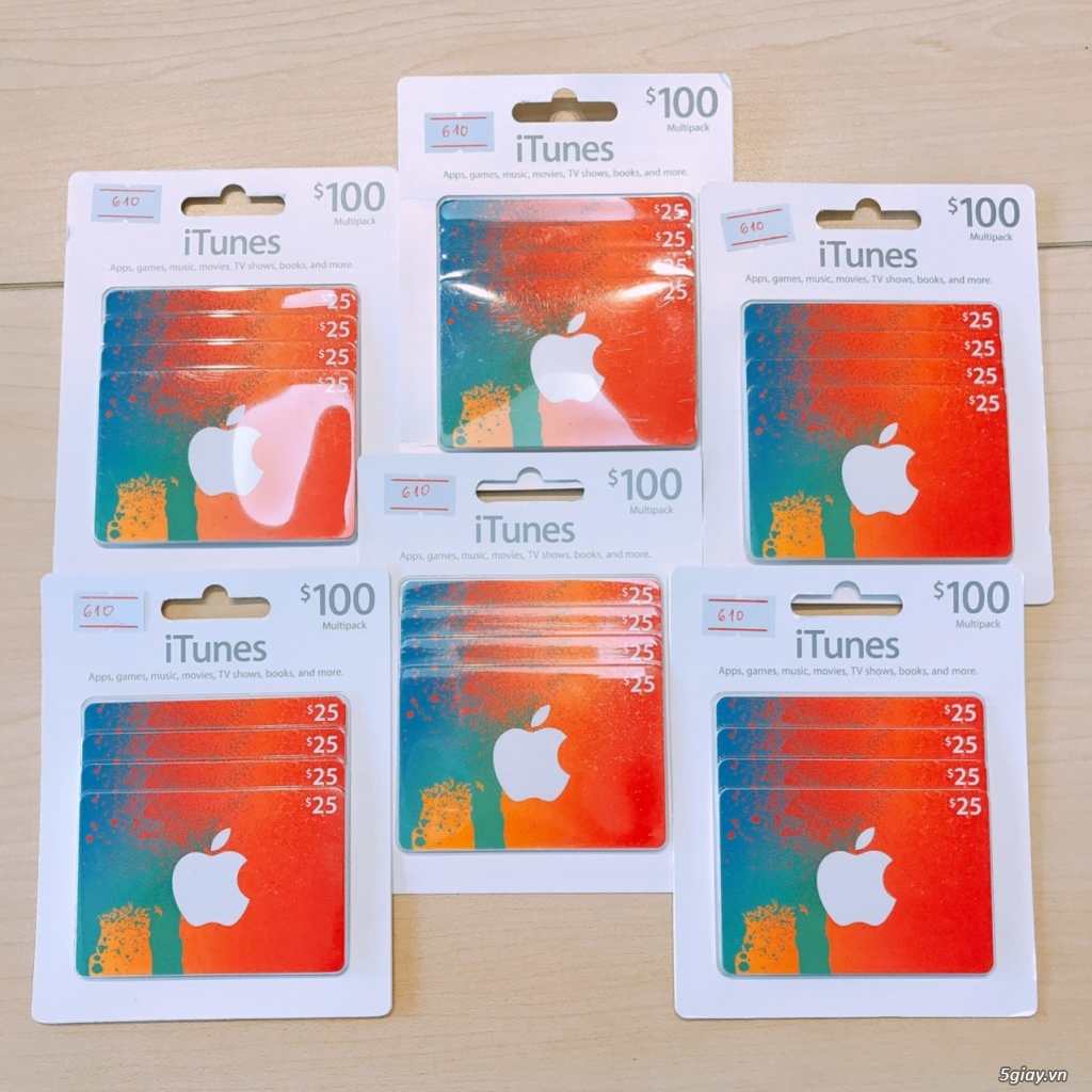 GIFTCARD ITUNES 25$ - 1