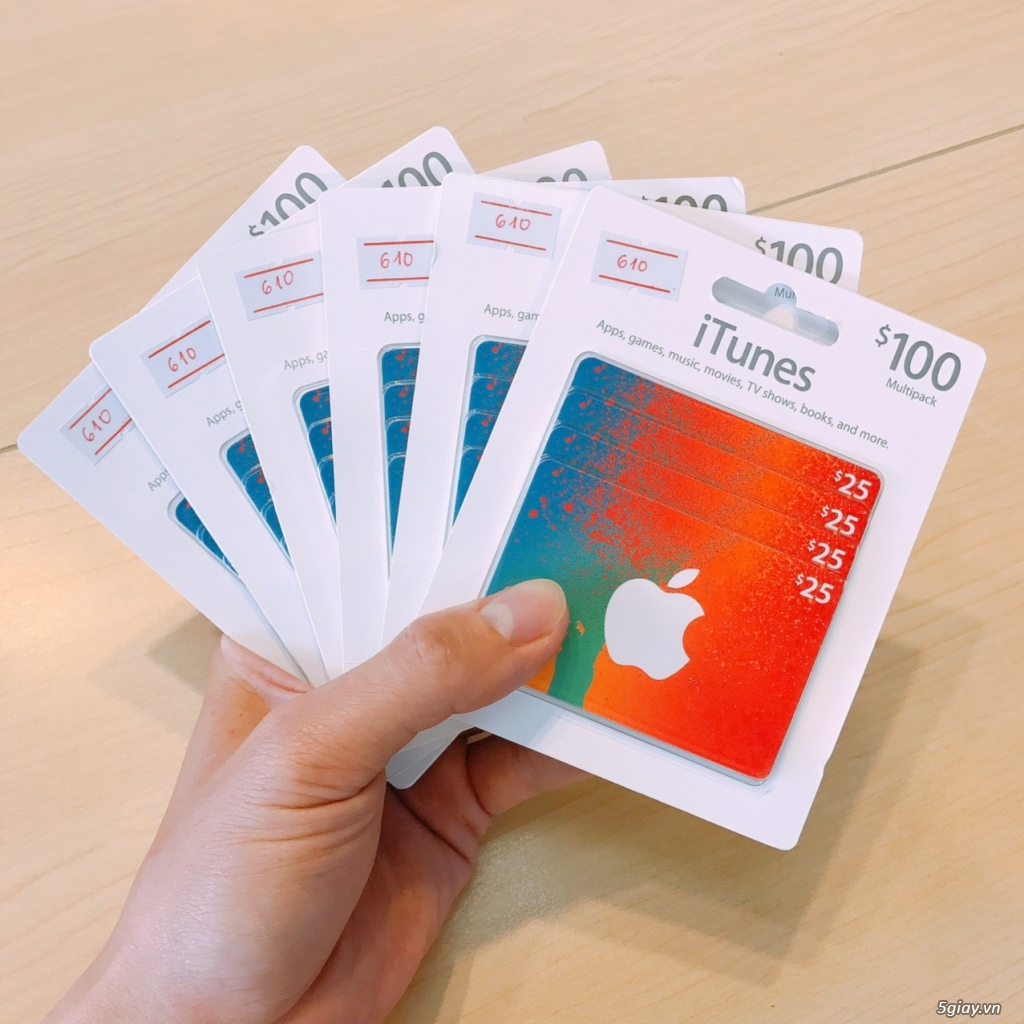 GIFTCARD ITUNES 25$