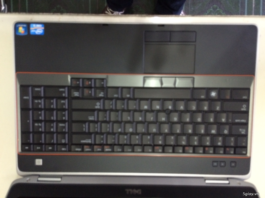 Dell Latitude E6520 i5 Ram 4Gb Hdd 250Gb màn hình 15,6 bàn phím số - 4