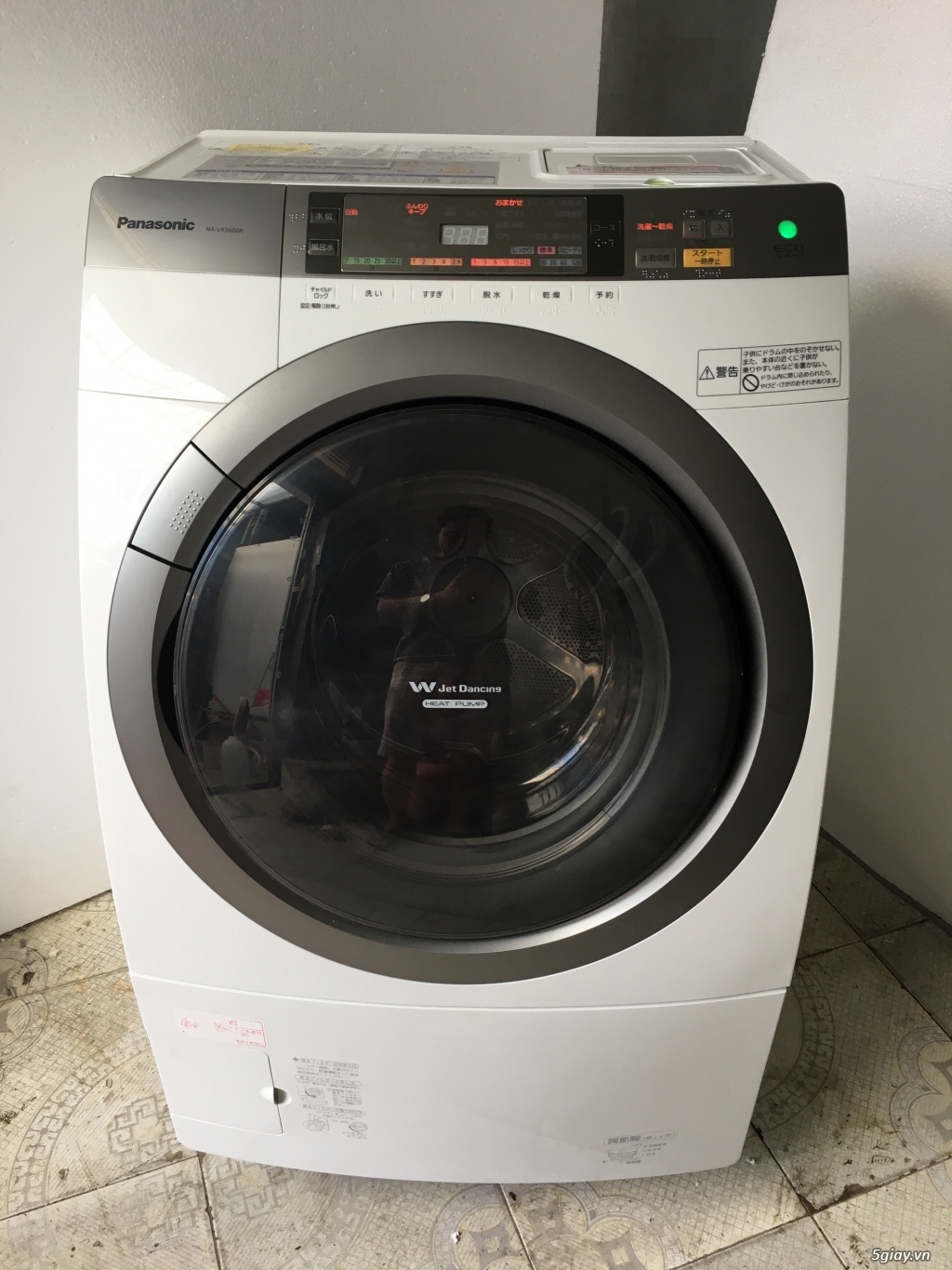 Máy giặt siêu bền lưu kho Nhật Panasonic VR 5600, VR 3600, VR 2200 - 3