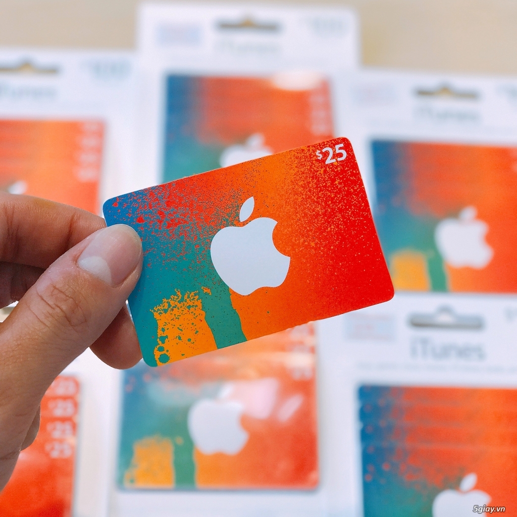 GIFTCARD ITUNES 25$ - 2