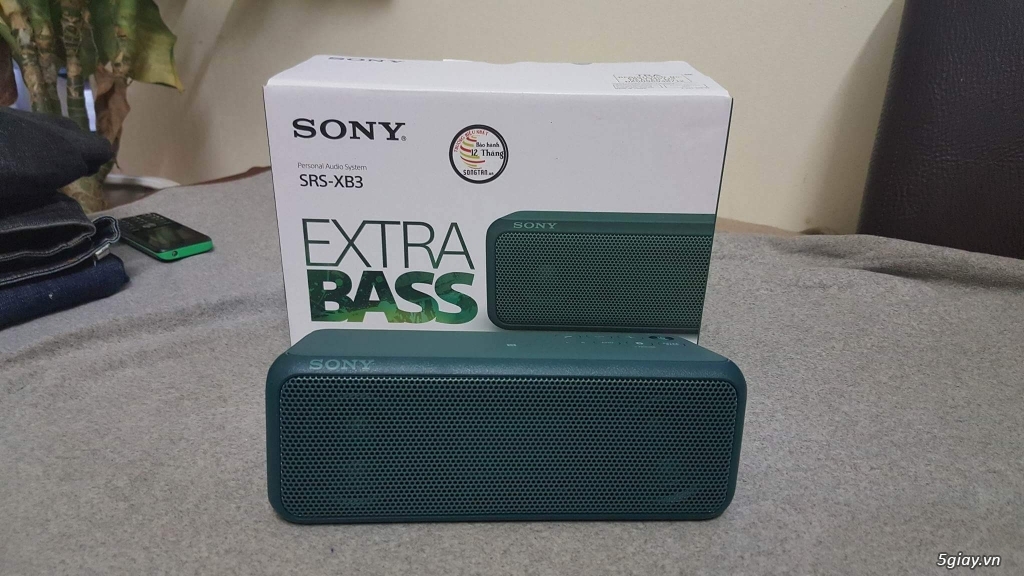 Loa sony xb3 fullbox 9 hãng còn bh