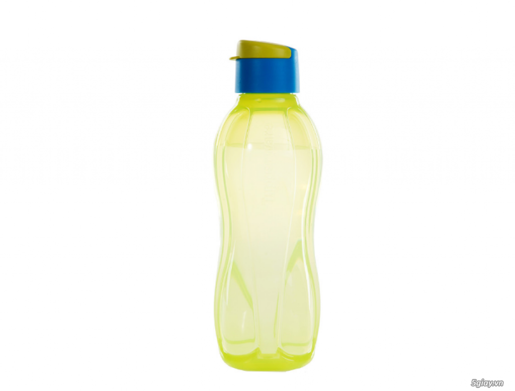 Bình nước Tupperware ECO bottle 750ml nắp bật (vàng magarita) - 1