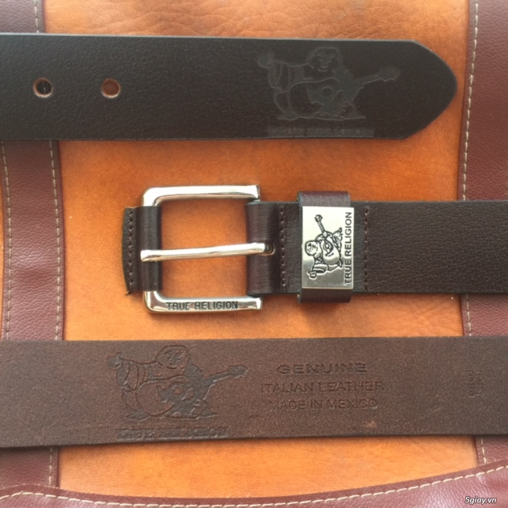 !!!!!! THẮT LƯNG HÀNG XÁCH TAY !!!!!!! TRUE RELIGION (Ông Địa) - 8