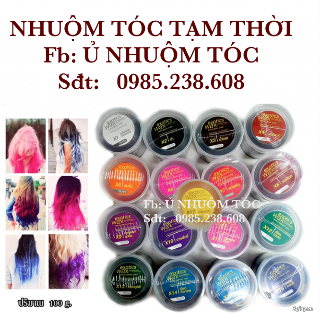 Ủ Nhuộm Tóc Tạm Thời - 2