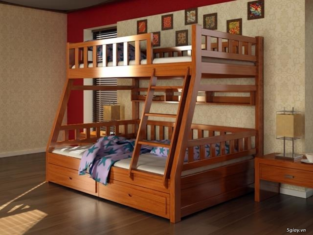 Giường tầng gỗ VH-GT01 - 7