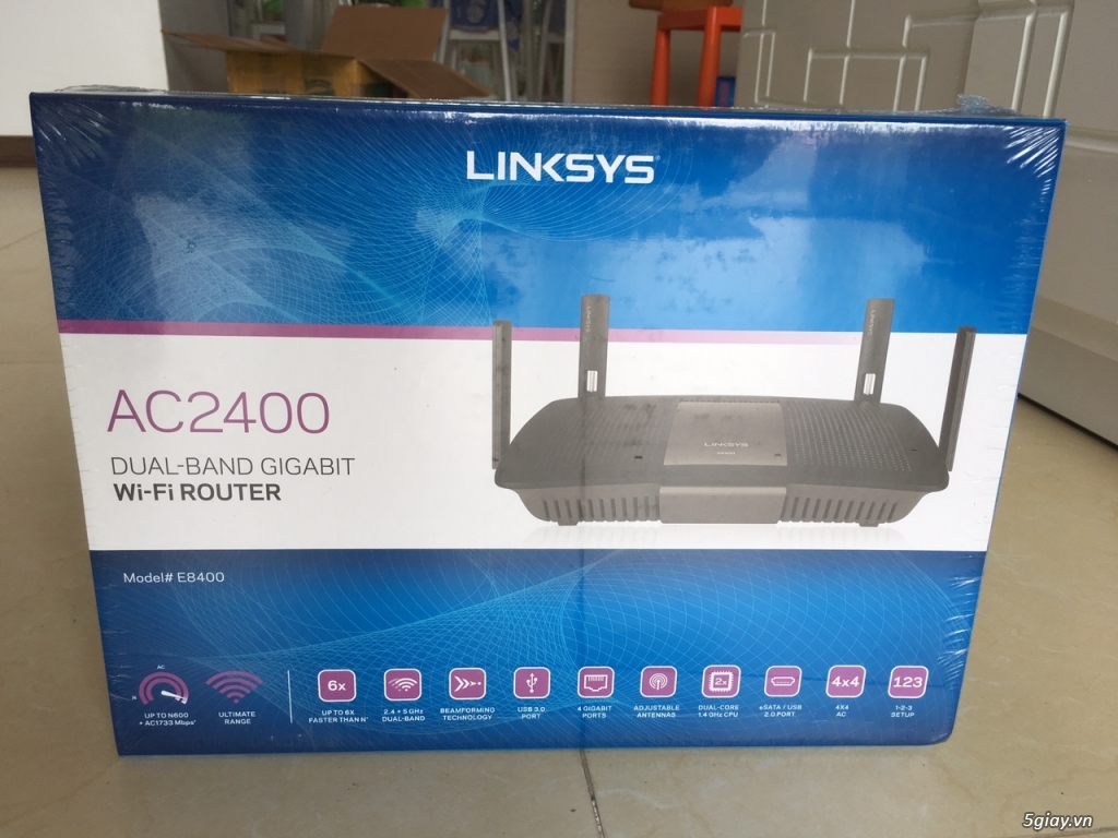 Router Wifi Linksys E8400 (E8350) new seal - 1