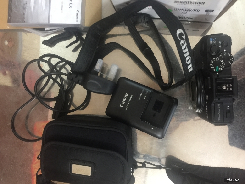 Canon G15 mới 98% - 1