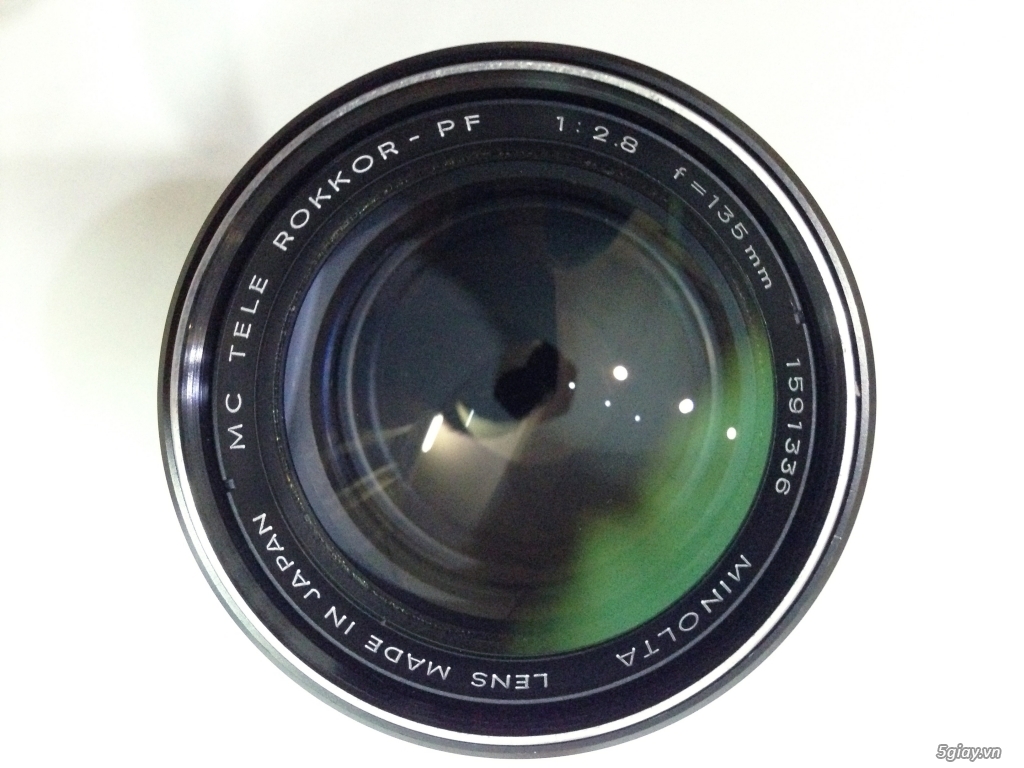 Bán 3 Lens Minolta 50mm - 28mm -135mm - 3