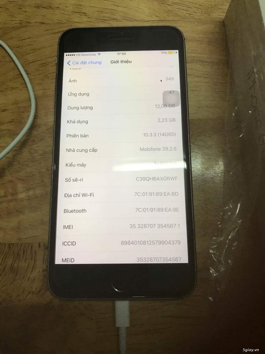 Iphone 6s Plus 16gb Grey leng keng - 2