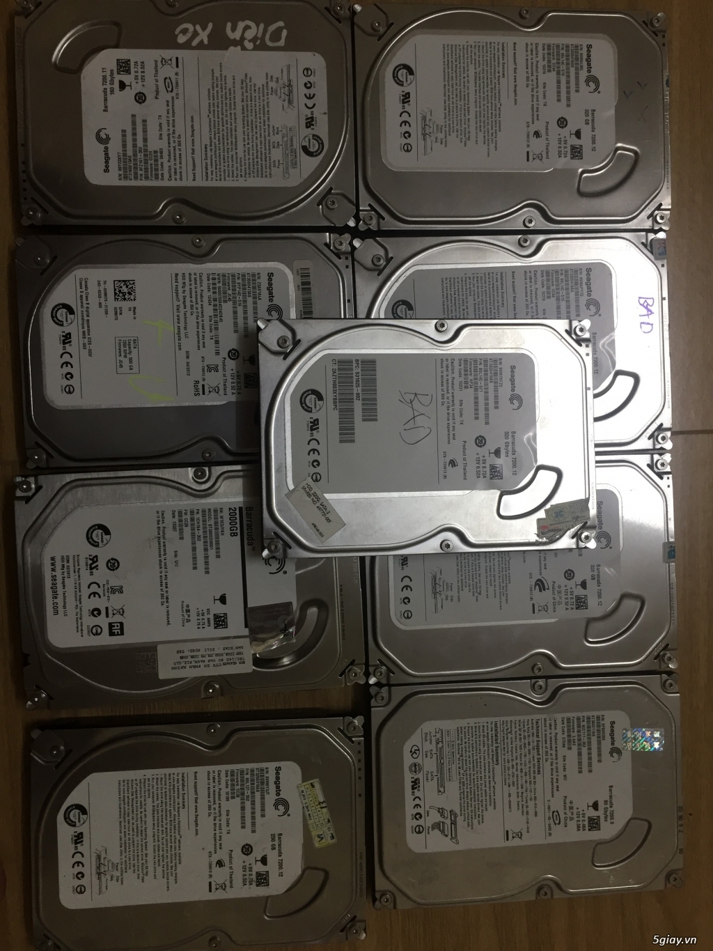 HCM - thu xác RAM và HDD các dòng