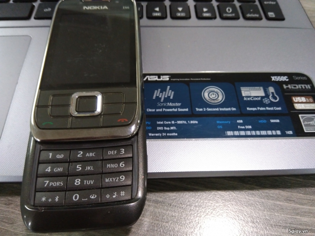 Nokia E66 chính hãng, máy đẹp - Hoạt động ổn định - 2