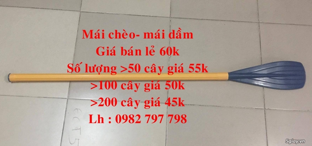 Bán mái chèo,mái dầm nhựa giá rẻ