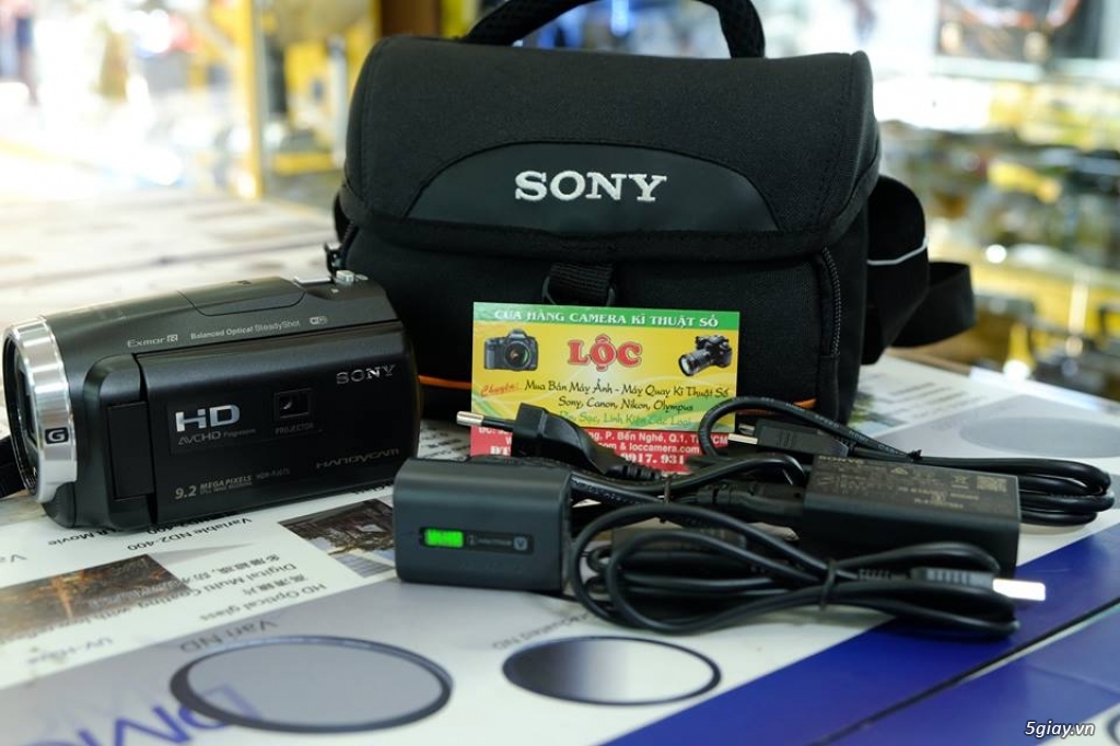 Máy quay Sony PJ675 Handycam® có máy chiếu tích hợp mới 99,9% - 25