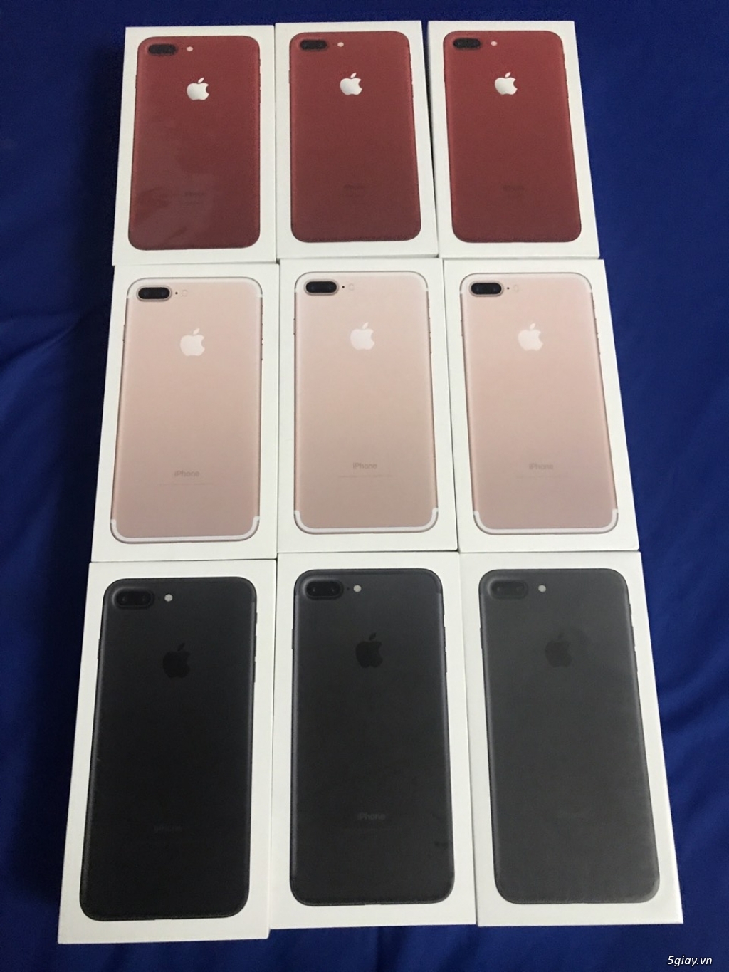 iphone 7plus 128G hồng đen đỏ nguyên seal lock sprint giá cực tốt! - 1