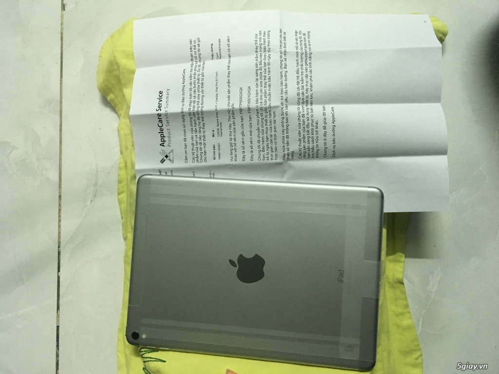 Ipad pro 9.7 128gb wifi 4G gray, mới 100% nguyên seal BH t 12/17