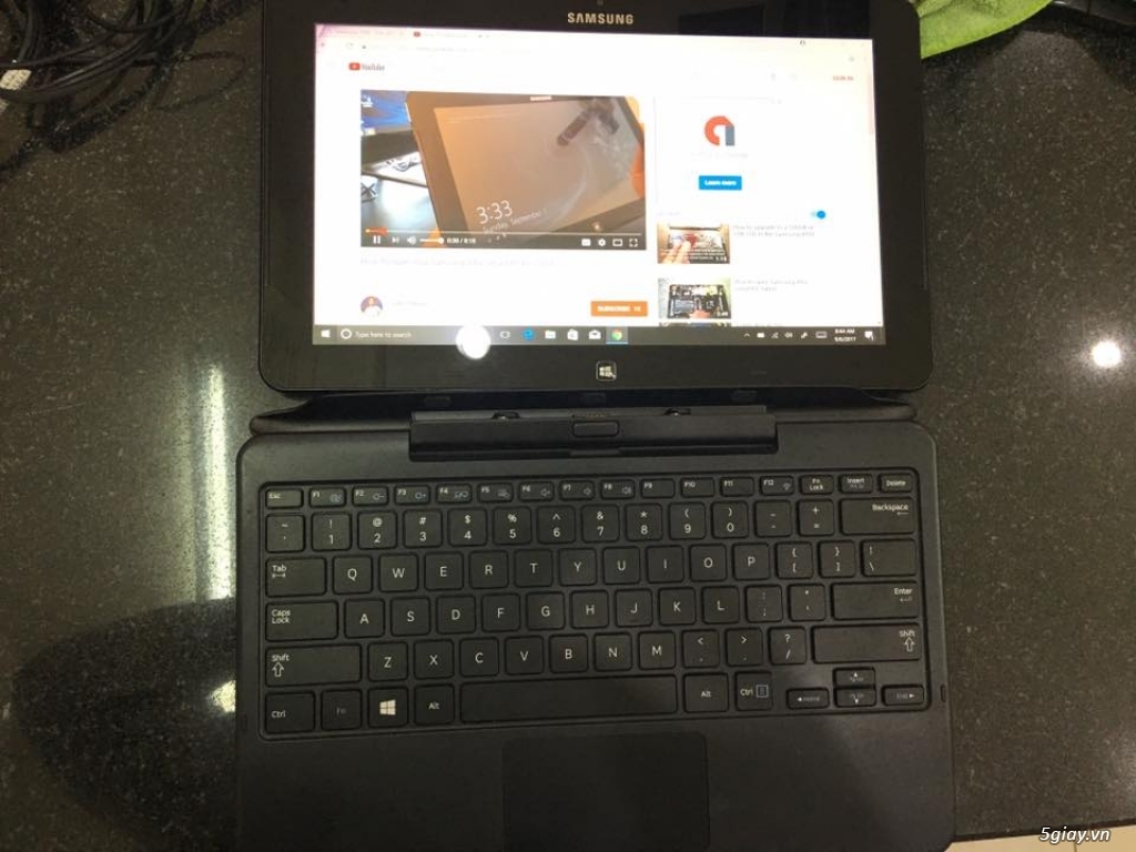 Samsung tablet notebook cảm ứng đa điểm core i5 - 4