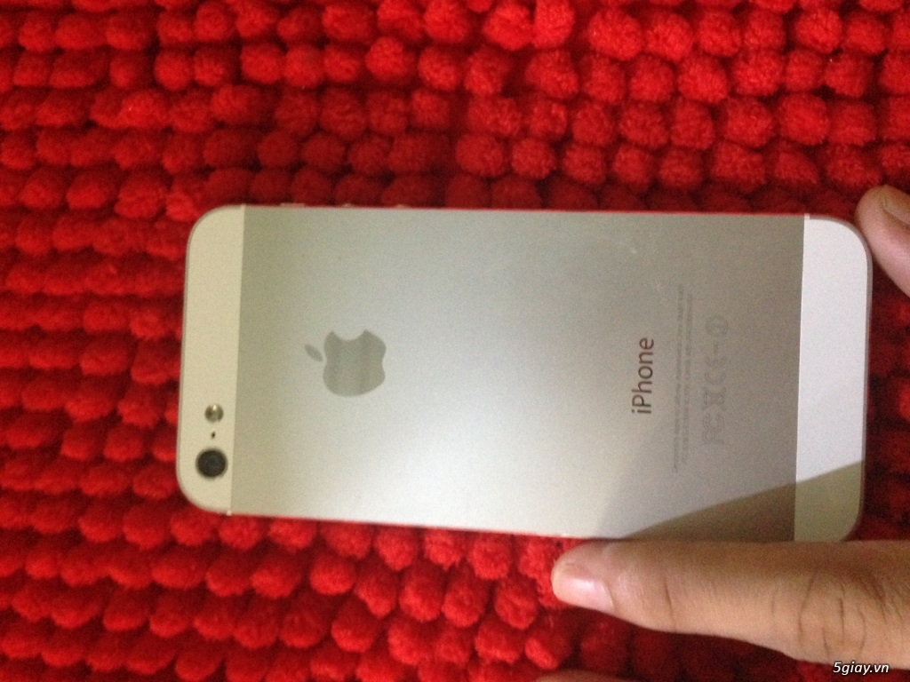 Iphone 5 trắng 16gb lock - 2