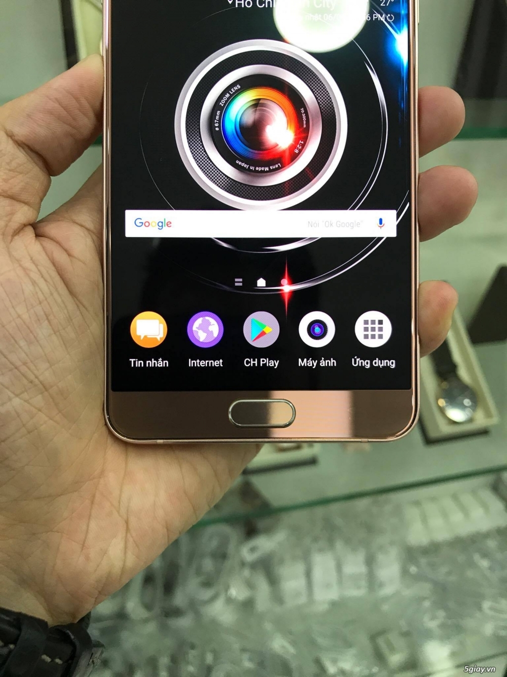 Samsung Galaxy Note 5 Rose Gold 64G Like New Nguyên zin - 1