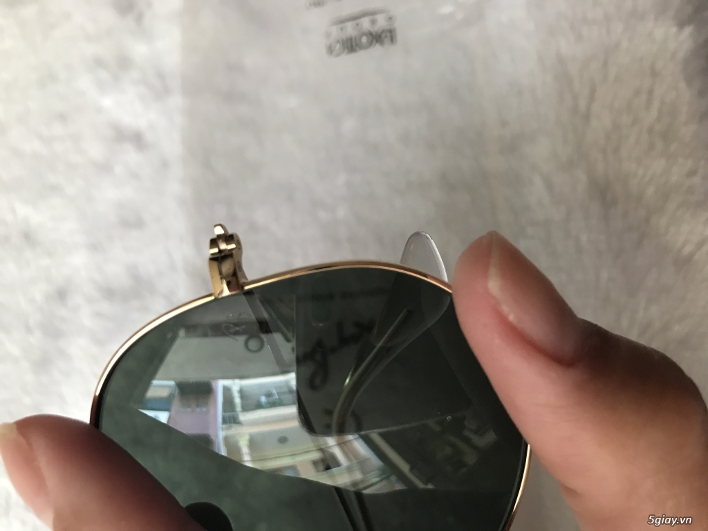 Kính Ray Ban P 3026 size 6214 hàng xách tay mỹ - 1
