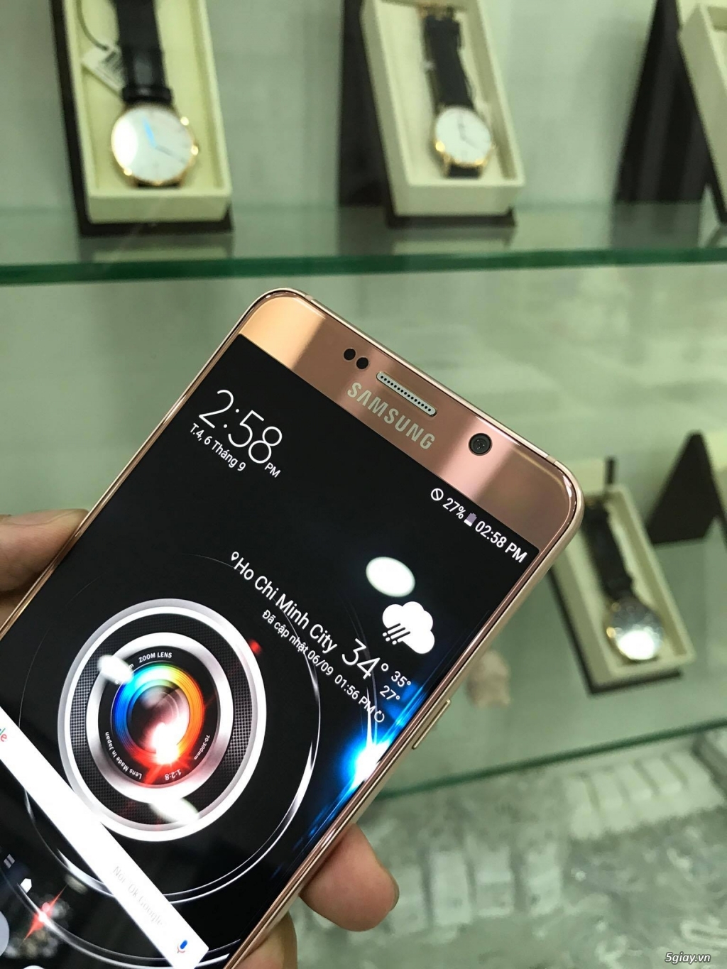 Samsung Galaxy Note 5 Rose Gold 64G Like New Nguyên zin - 3