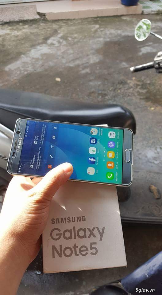 note 5 2 sim màu silver, hàng xách tay cellphones 99,99%