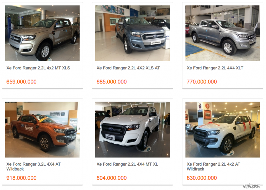 Tư vấn mua xe Ford Ranger bán tải tại website: FordBenThanh.com.vn - 1