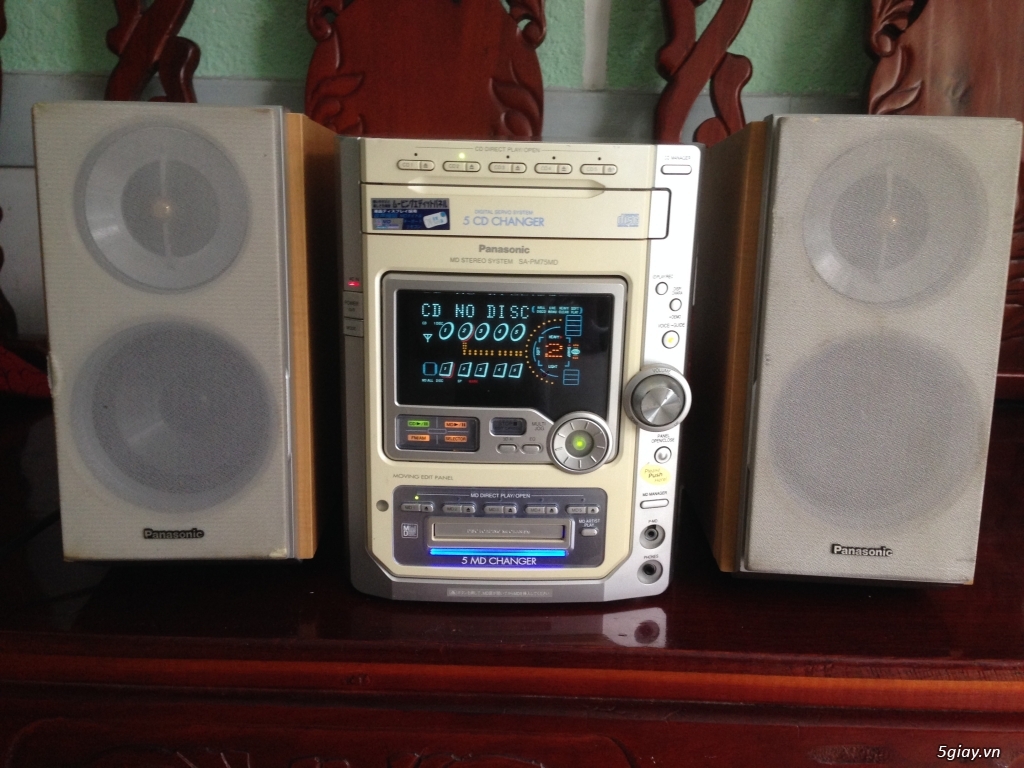 may dan mini panasonic noi dia 5 dia khung