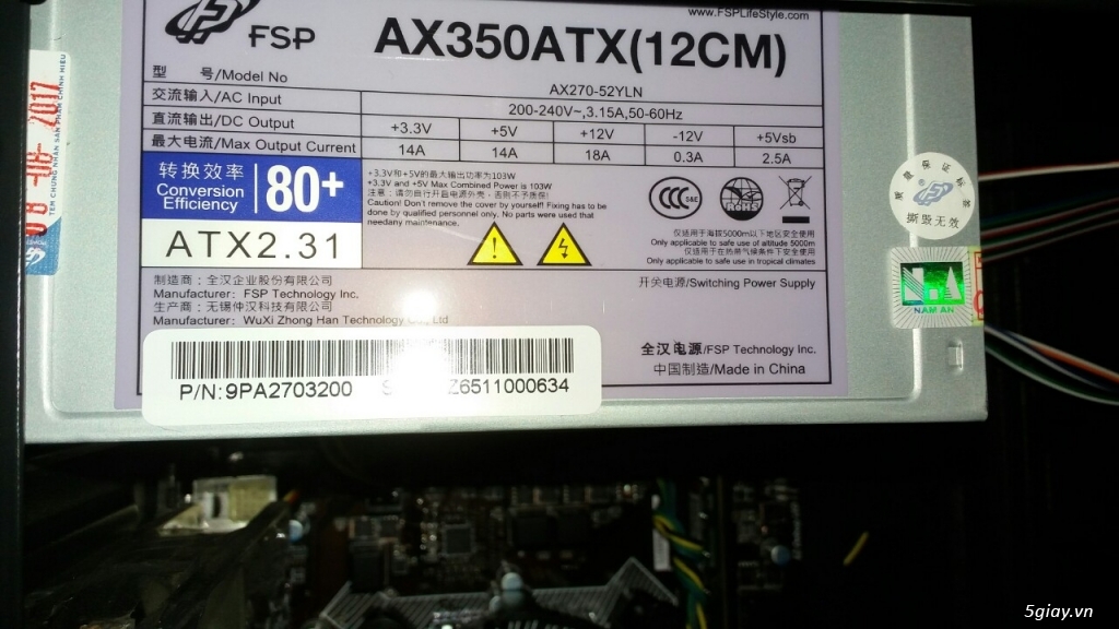 thùng máy g4560 mới ráp 1 tháng new 99% - 2