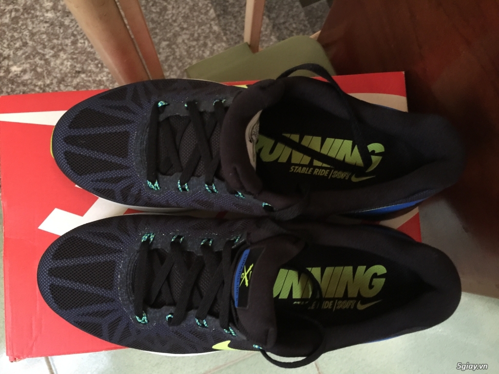 Thanh lý giày Nike Lunarglide 6 Blue Green, size 41, mới 100% - 2