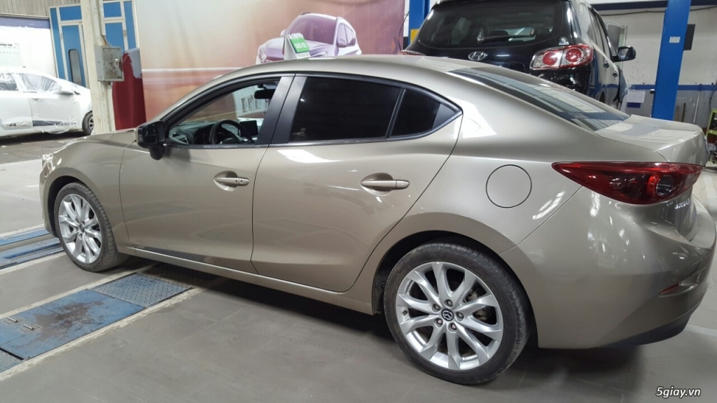 Bán Mazda 3 All New 2.0AT sedan 2015 màu vàng cát 25000km - 5