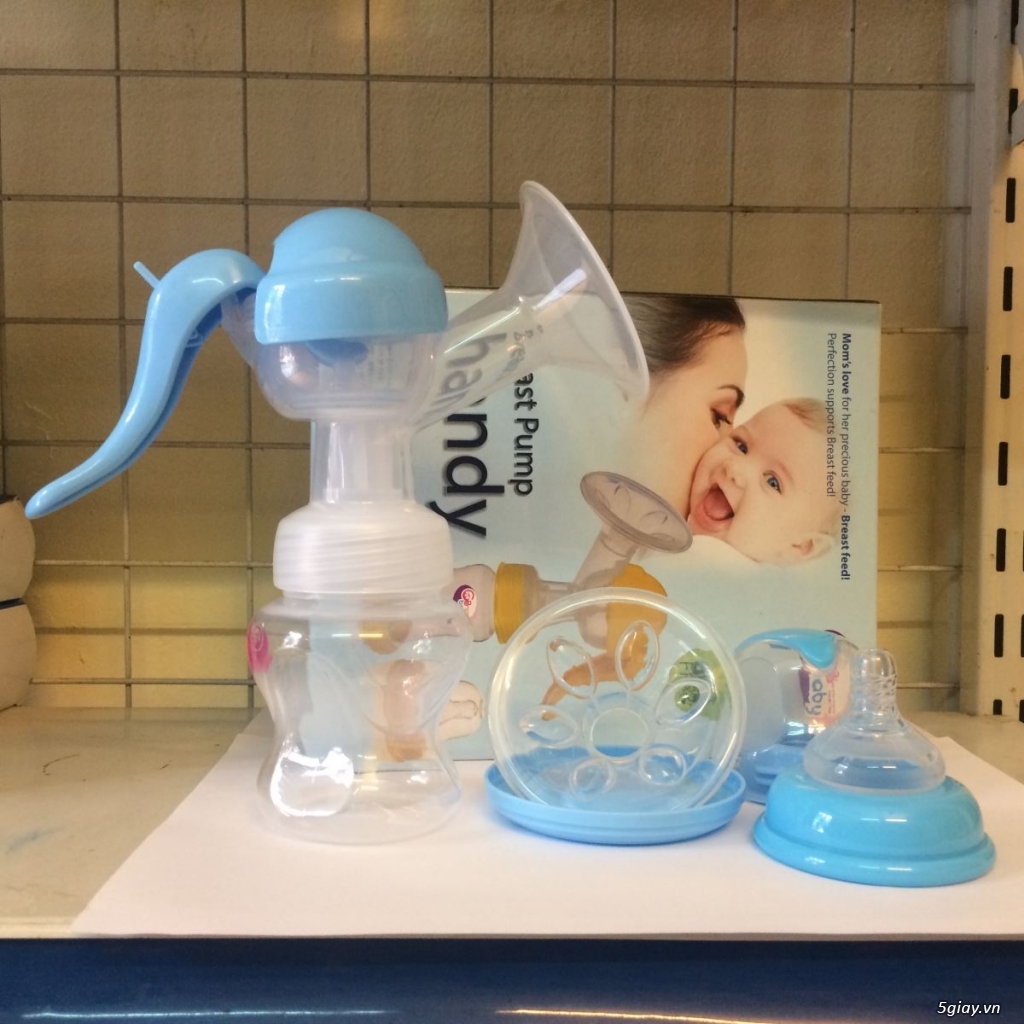 Máy Hút Sữa Bằng Tay GB Baby Hàn Quốc, tặng 6 túi trữ sữa - 1