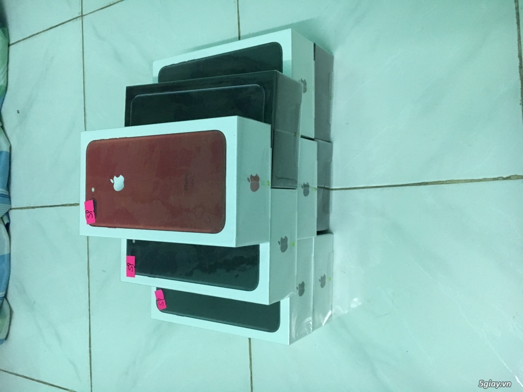 iphone 7plus 128G hồng đen đỏ nguyên seal lock sprint giá cực tốt!