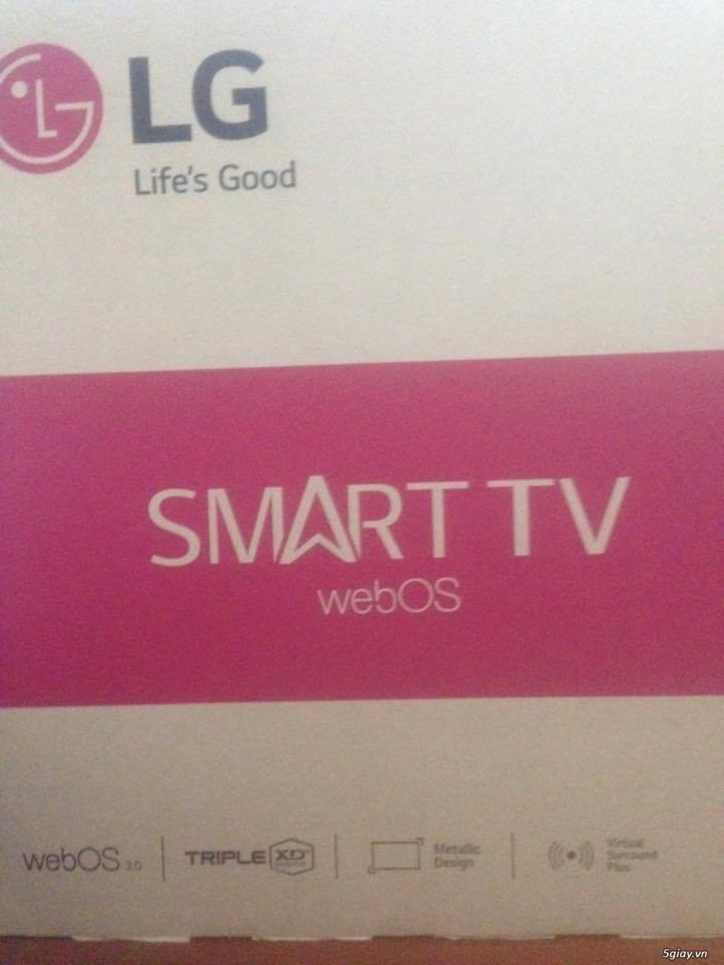 Smart TV 4K Chưa khui từ Nguyễn Kim - LG 49LH60 - 1