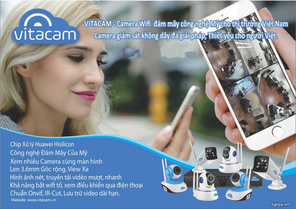 Camera Vitacam VB1080 – 2.0MP 1080P FULL HD - 20