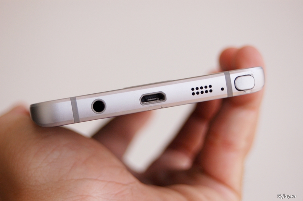 SamSung Note 5 Silver TiTanium ( Bạc ) Q.Tế Fullbox - 4