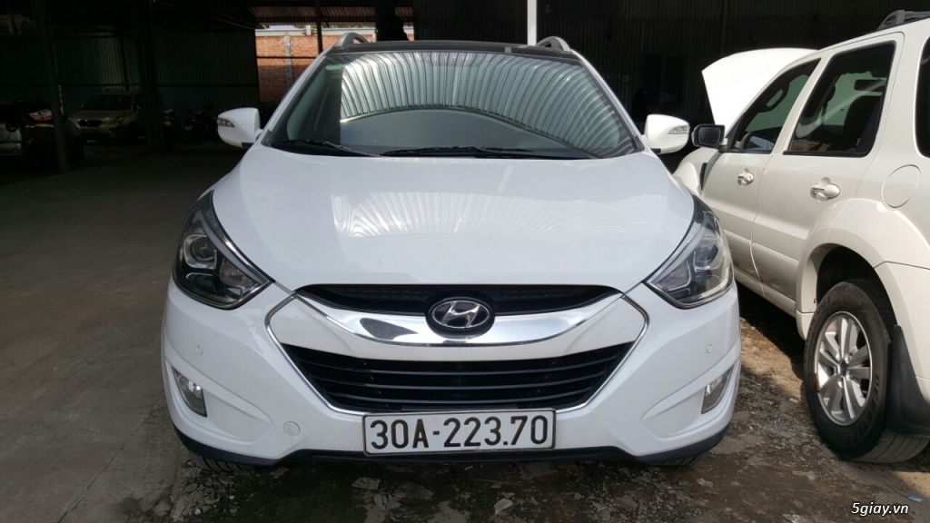 Bán Hyundai Tucson 2.0AT nhập Hàn Quốc 2014 màu trắng biển TP - 8