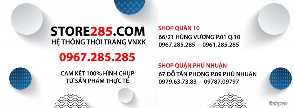 STORE285 - Thời trang VNXK: Áo thun, áo sơ mi,... đơn giản phù hợp mọi đối tượng giá chỉ 150k - 280k - 2