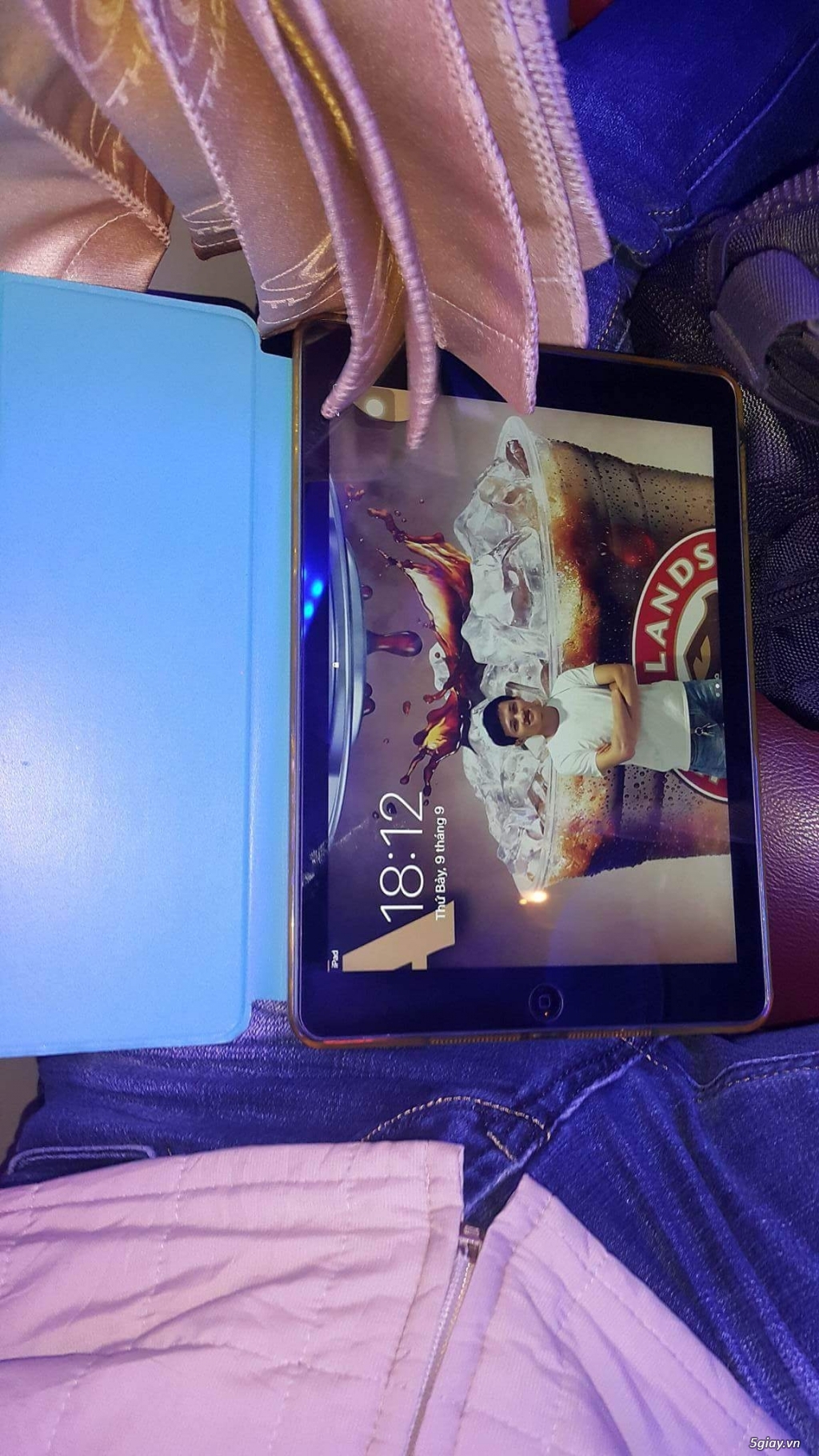 ipad air 16 gb màu đen mới 99,99%