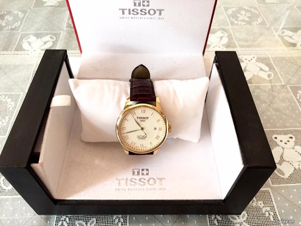 Bán đồng hồ Tissot T41 dây da chính hãng Hải triều còn BH xài rất kỹ