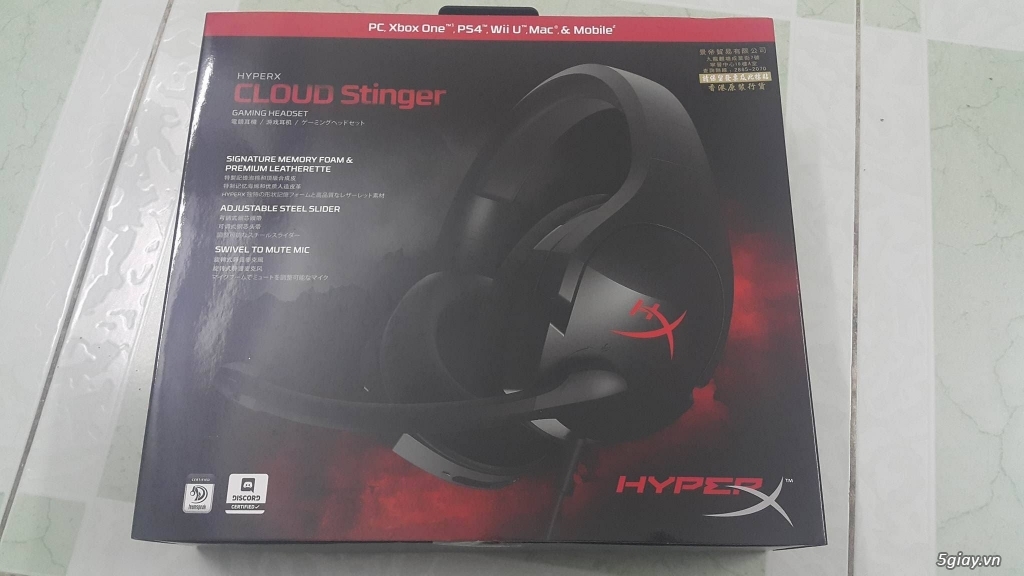Tai Nghe Gaming Kingston HyperX Cloud Stinger giá tốt !