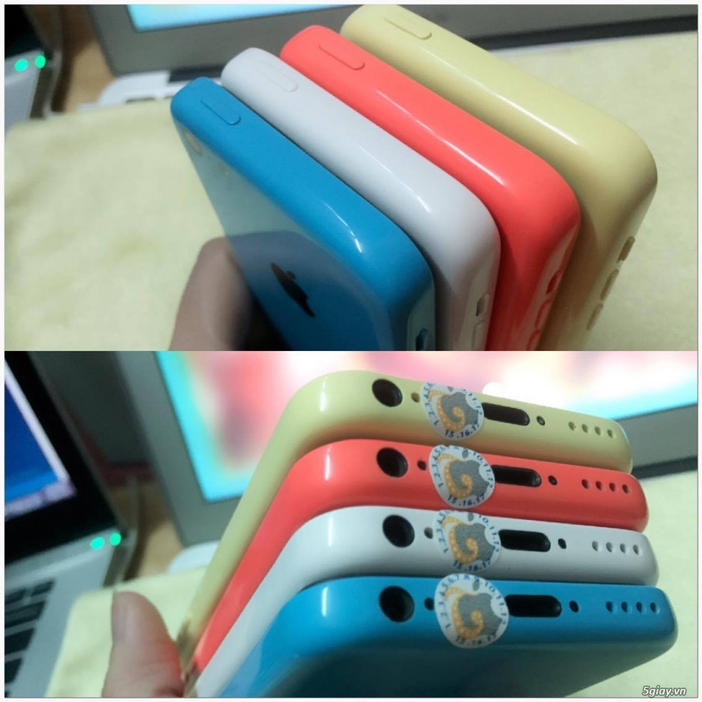 Iphone 5C-32G-Quốc Tế-Đủ Màu.Mới 98-99% .Zin nguyên bản 100% A-Z - 2