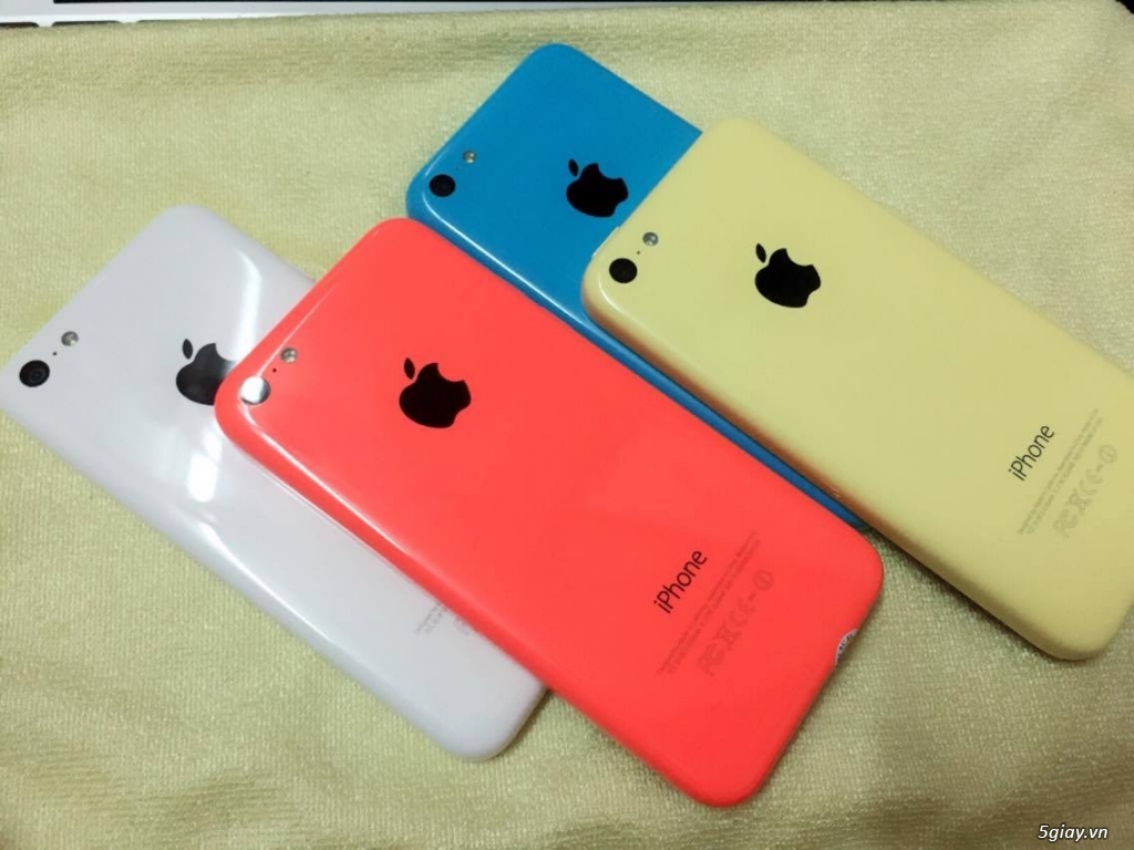 Iphone 5C-32G-Quốc Tế-Đủ Màu.Mới 98-99% .Zin nguyên bản 100% A-Z - 5