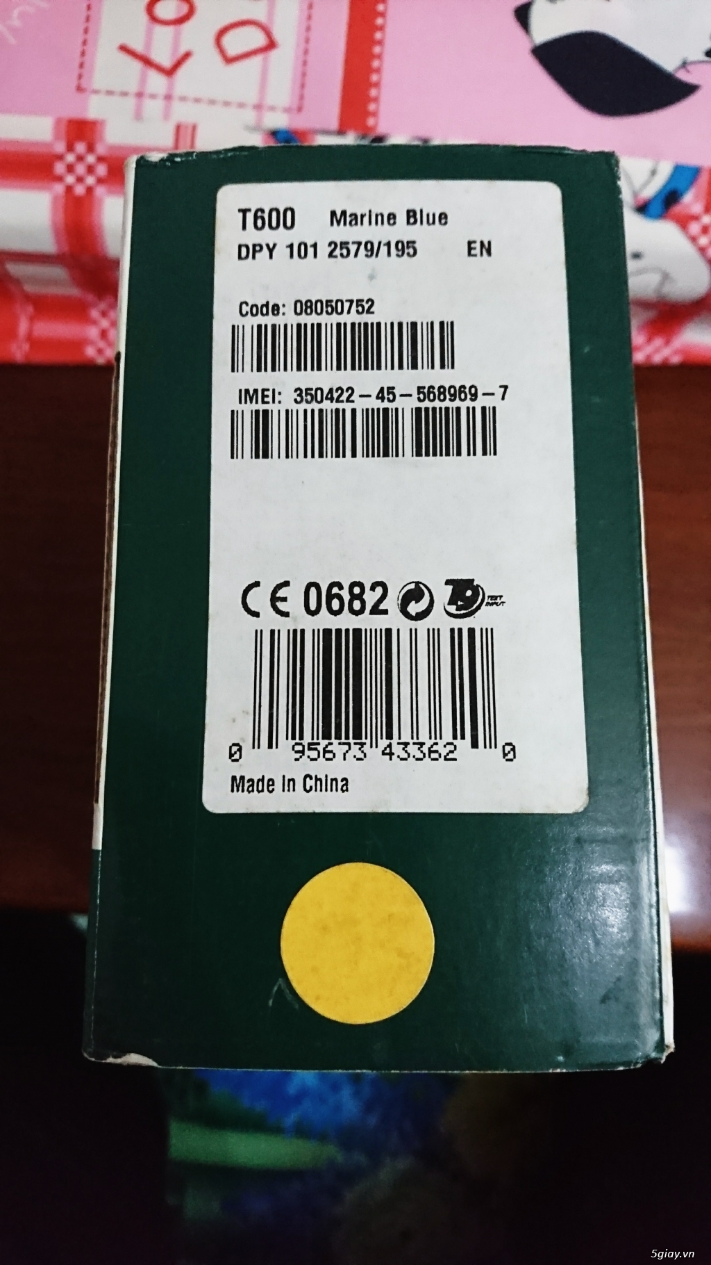 Sony ericsson T600 vị thần tí hon - fullbox new 99% - 2