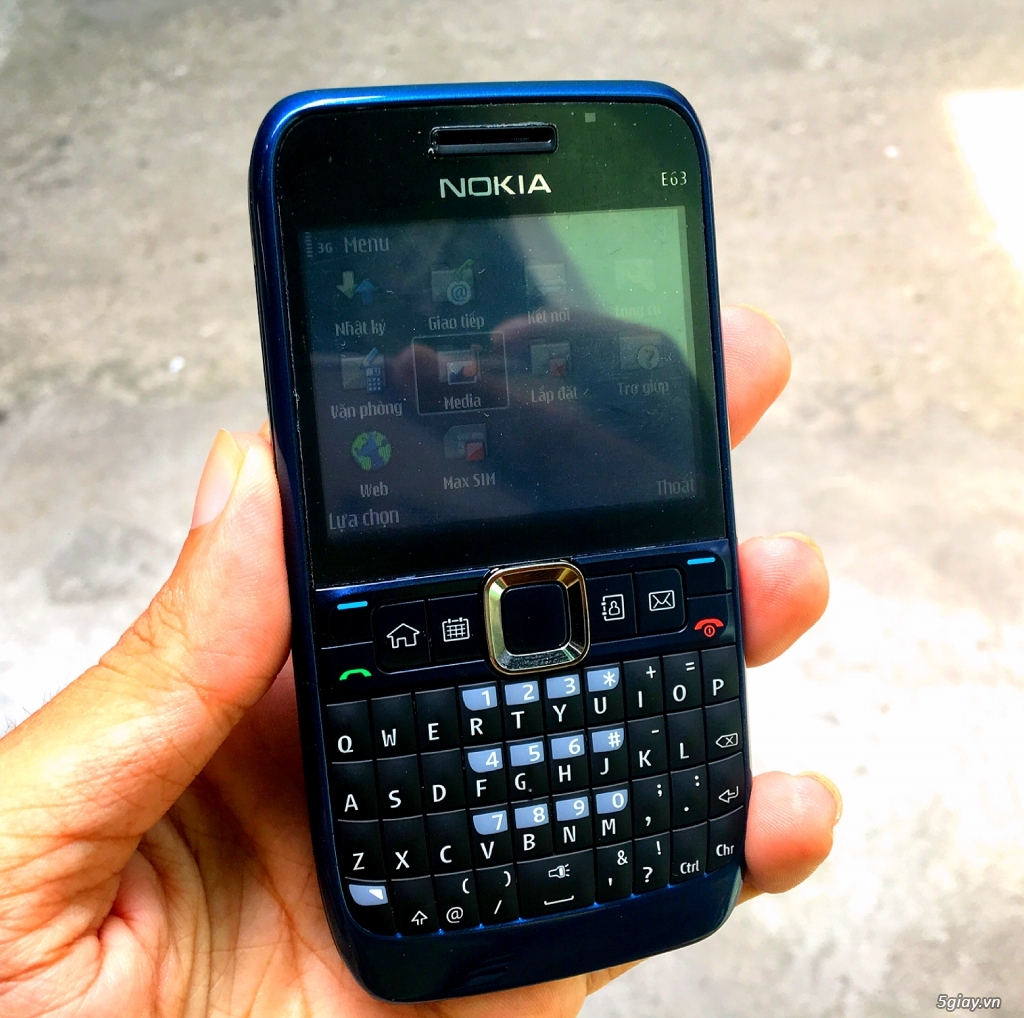 Nokia E63 Zin chính hãng Có 3G,WiFi pin trâu siêu rẻ 459k,Có giao tới - 7