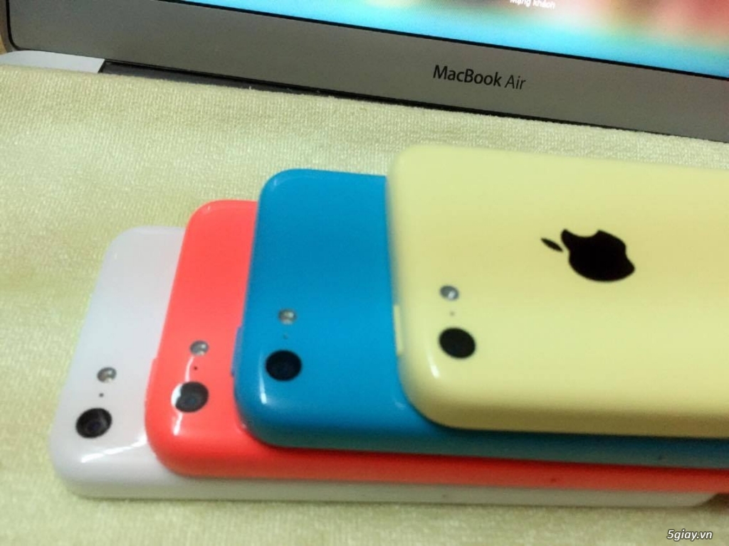 Iphone 5C-32G-Quốc Tế-Đủ Màu.Mới 98-99% .Zin nguyên bản 100% A-Z - 1