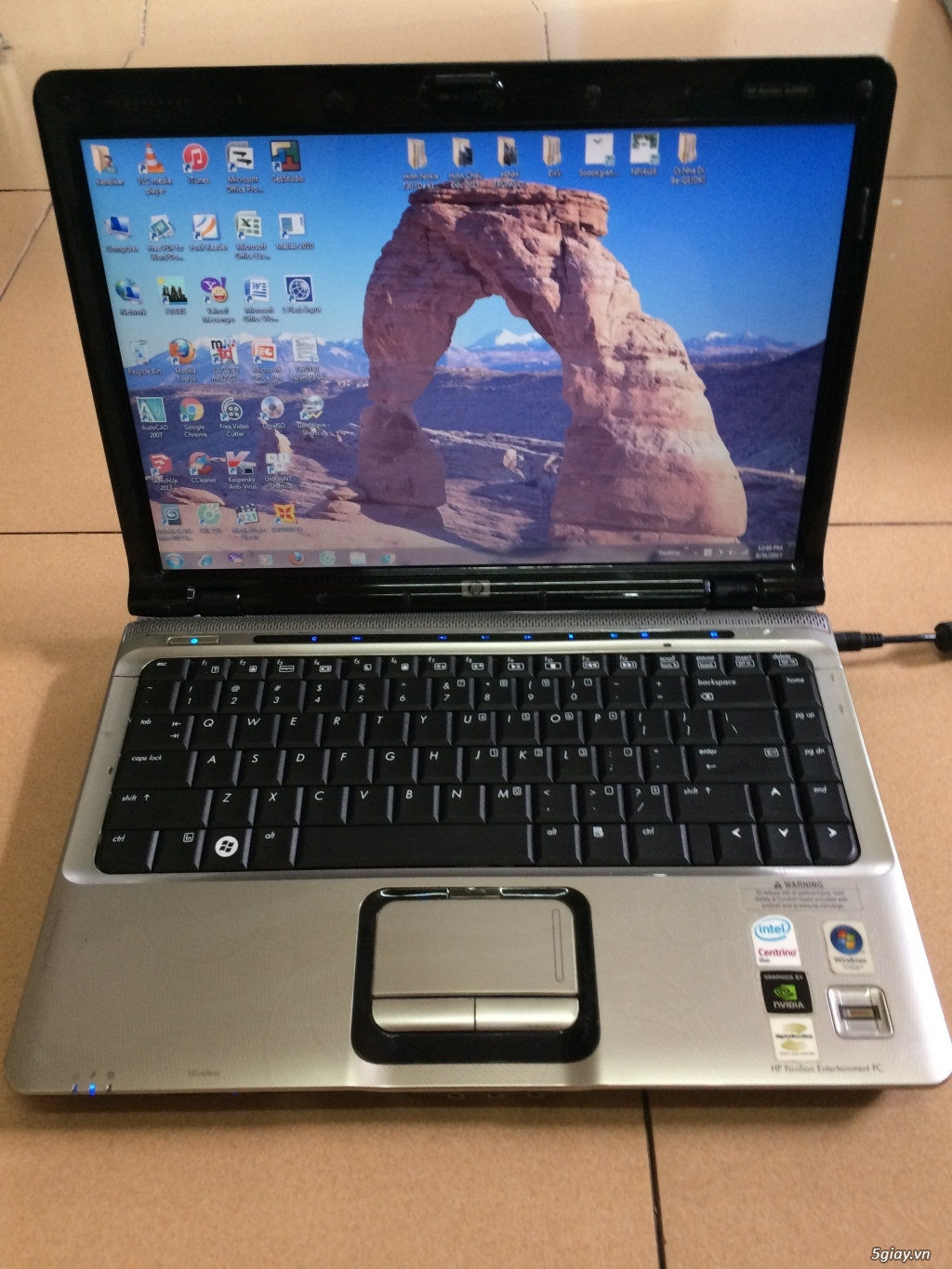 Laptop HP.Pavilon dv2000 T7500 2,2Ghz Core 2 Duo