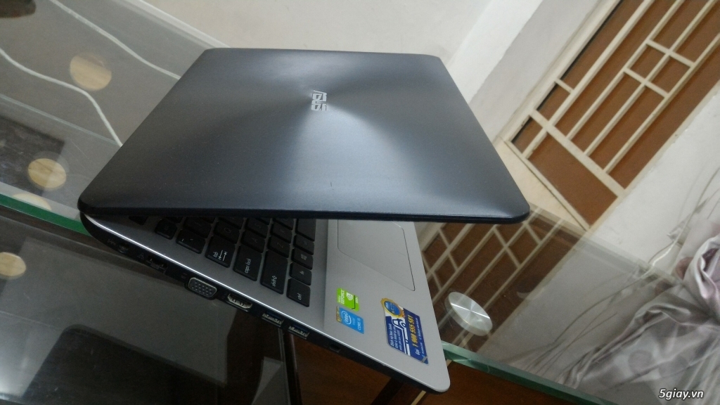 ASUS F555LF : i5 5200u/Ram 4gb/ HDD 500gb/ Vga rời Nvidia gt930M 2GB. - 1