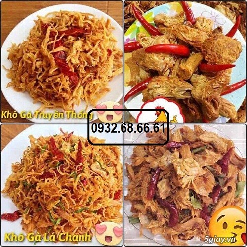 sỉ lẻ  khô gà xé - 2